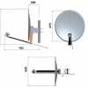 antenna Star offset 06-0525 D