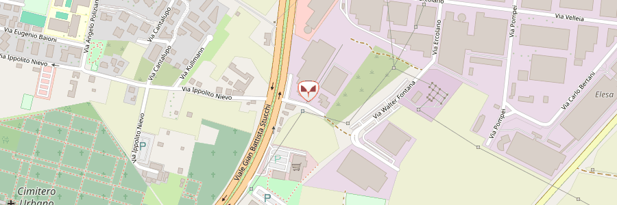 Mappa: Via Ippolito Nievo 75, 20900 Monza (MB)